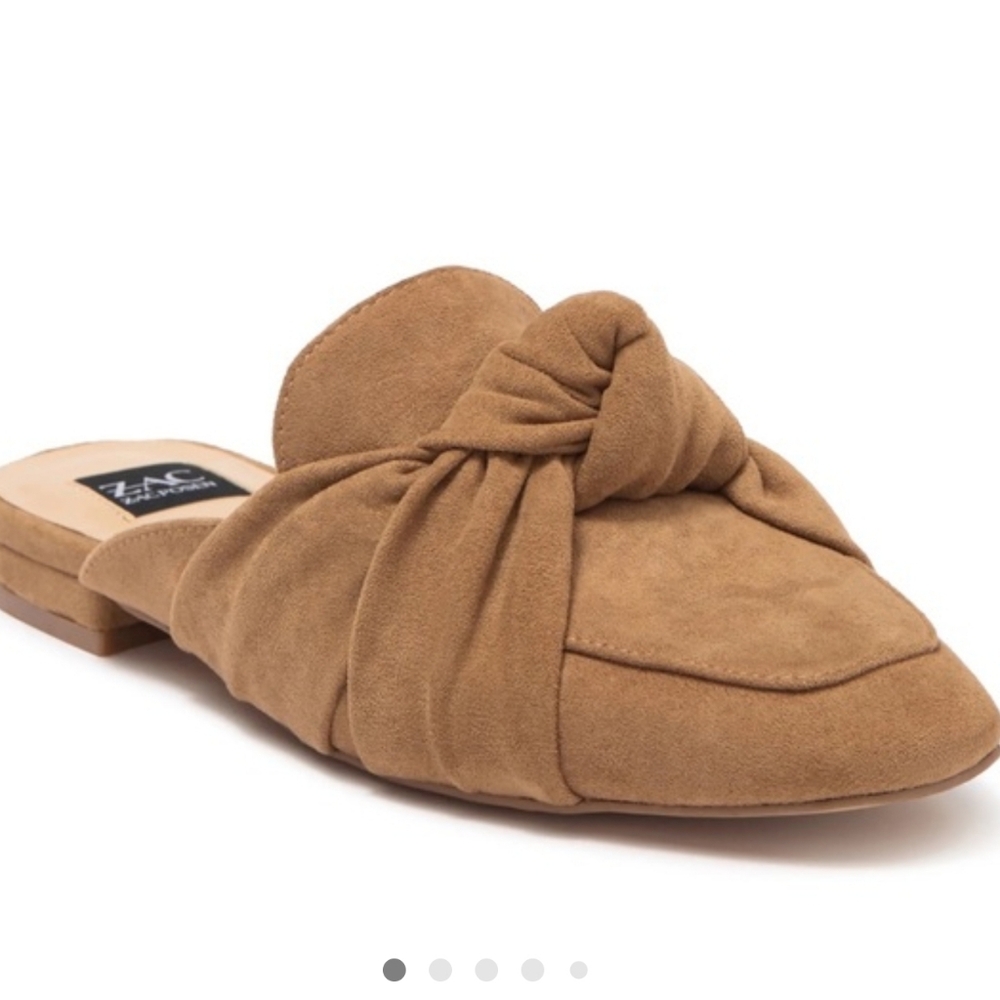 ZAC Zac POSEN Tan Mules - Picture 10 of 11